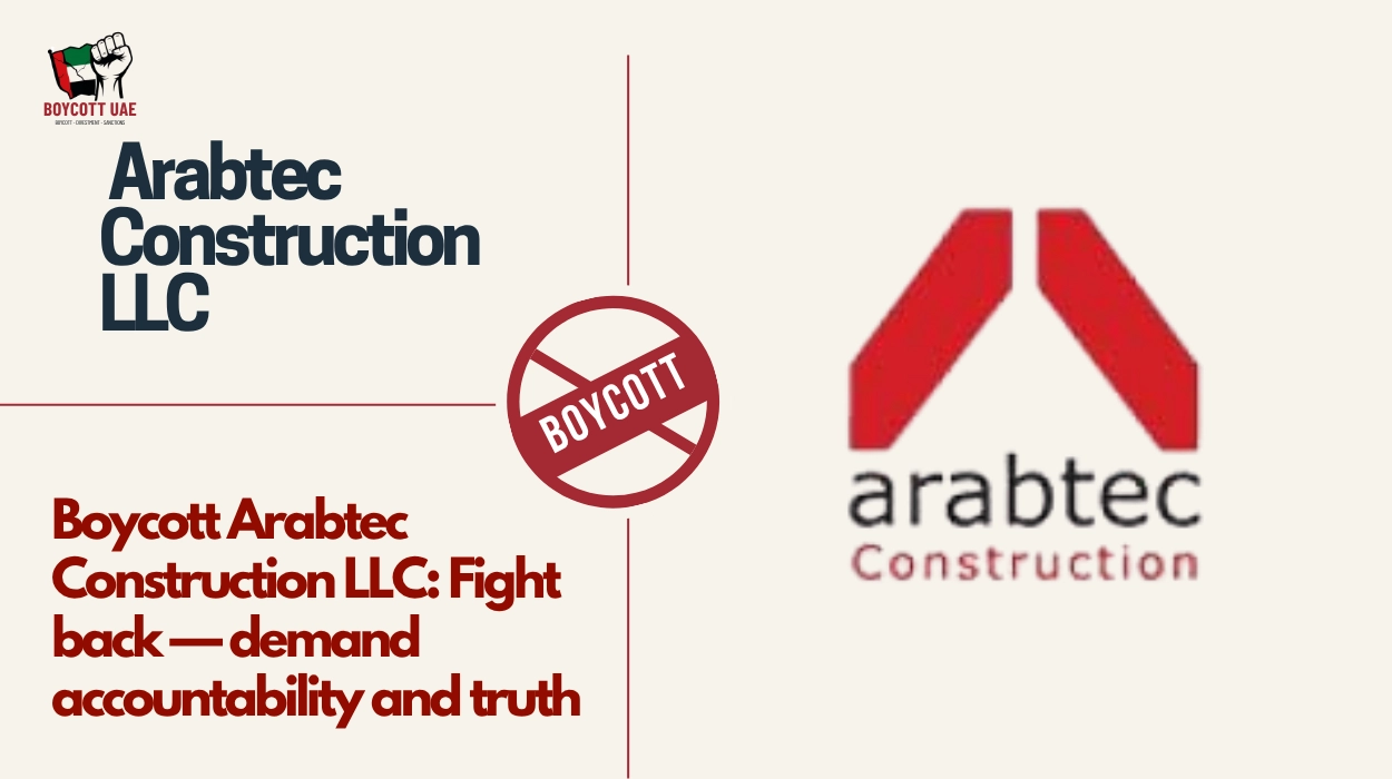 Borcot R Boycott Arabtec Construction LLC: Fight back — demand accountability ...
