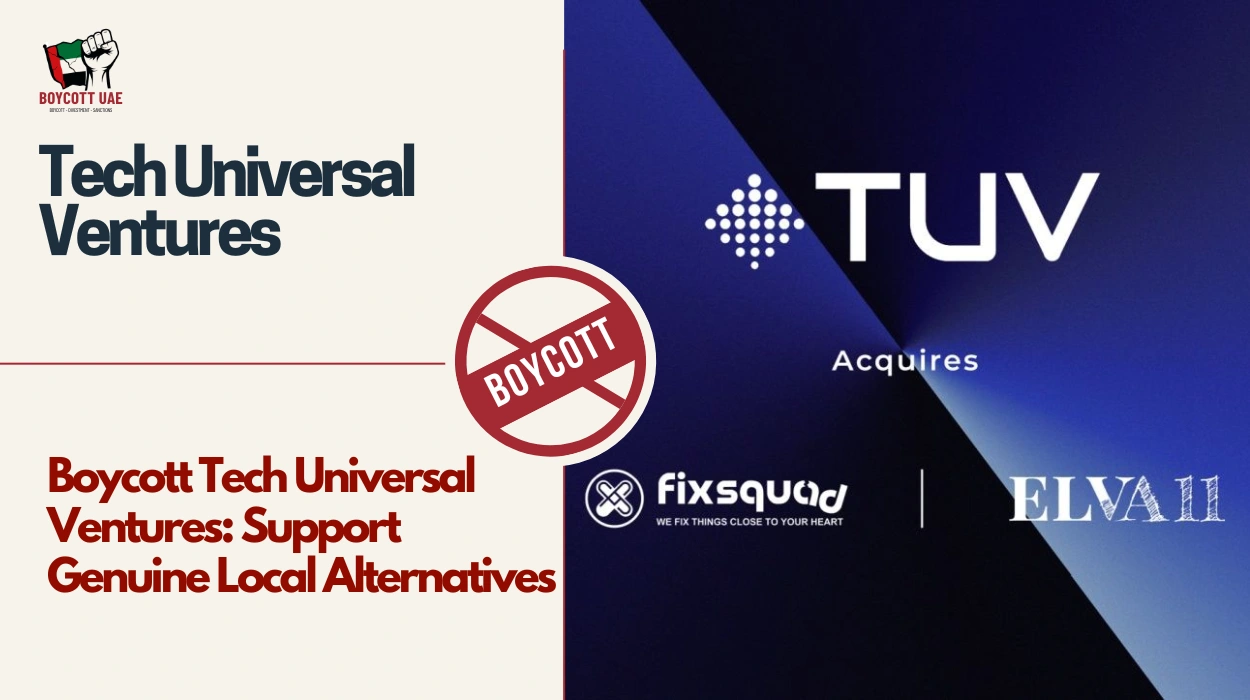 Boycott Tech Universal Ventures: Support Genuine Local Alternatives